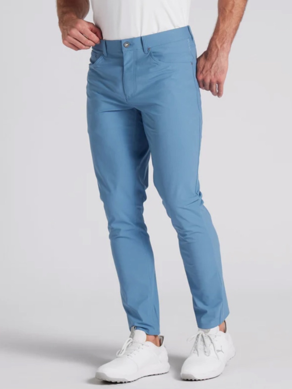 Puma Men's 101 5 Pocket Deep Dive Blue Golf Pants Size 38x32